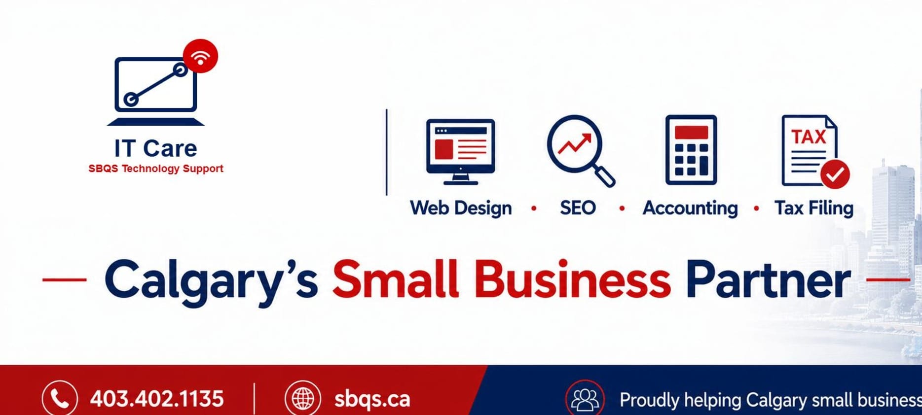 Small Business Website, IT Care Services